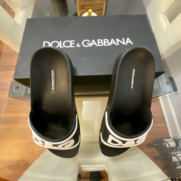 Men’s DOLCE & GABBANA SLIDES, size 10 - Picture 6 of 6